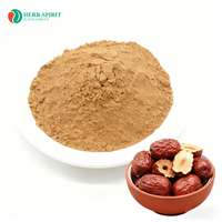 OEM ISO GMP 100% poudre de jujube naturel pur poudre d'extrait de jujube poudre de dattes rouges cuites pour smoothies shakes cuisson et boissons
