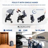 Porte-bébés compacts pliants portatifs poussettes légères de bébé de sécurité pour 0-3 ans