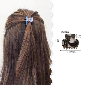 Accesorios para el cabello pequeños acrílicos personalizados para niños Fashionmini pinzas para el pelo de bebé pinzas de tiburón de 3cm pinza para el cabello Haarklammer - Product Image 2