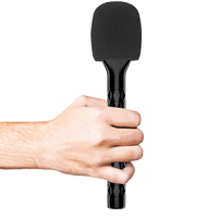 Kit H1 ou Q80 support de microphone sans fil 2 micro revers téléphone caméra bâton Studio Vlog enregistrement vidéo entretien micro