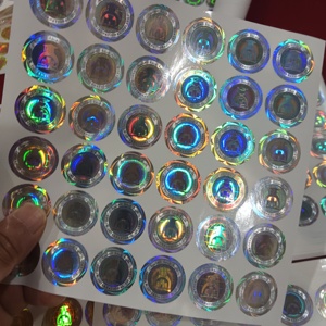 Autocollants holographiques à gratter faciles à détruire avec code QR - Product Image 6