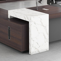 Bureau d'ordinateur de bureau, Escritorios De Oficina, mobilier de bureau, Schreibtisch, table de bureau de direction et chaise, Bureau De Travail