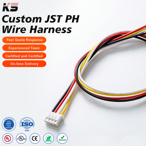 Câble d'alimentation électronique personnalisé JST GH 1,25 mm 2,0 mm avec connecteur pour la connexion interne des appareils - Product Image 1