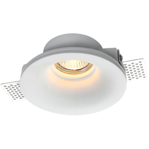 Downlight encastré COB <span class=keywords><strong>7W</strong></span> rond carré sans bordure, lampe en plâtre <span class=keywords><strong>Gu10</strong></span> COB, éclairage LED de plafond, projecteur en plâtre, éclairage intérieur - Product Image 1