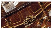 Ensemble de meubles de bureau antiques français de luxe Bureau de bureau en bois