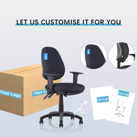 Chaise de bureau pivotante professionnelle confortable pour la maison et le bureau, chaise de travail ergonomique moderne en tissu de luxe AFRDI