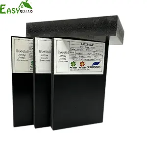 黑色PVC celuka泡沫板5毫米至25毫米厚度黑色PVC片材