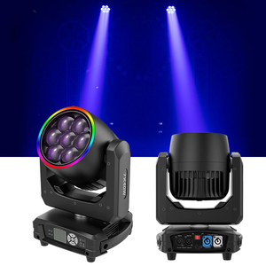 Showtime Factory 7*40W Mini Bee Eye LED Cabeza móvil Zoom Wash Stage Show Disco Luces - Product Image 6