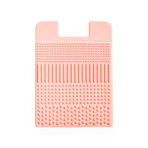 Soporte de silicona para tarjetas para teléfonos móviles, texturizado, con agarre sensorial para masaje de dedos, color rosa, material de silicona real - Product Image 1