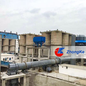 Pyrolyse Calciumcarbonat Kaolin Mini Ton ziegel trockner Pellets Sägemehl Zementwerk Drehrohrofen Schwamm Eisen - Product Image 1