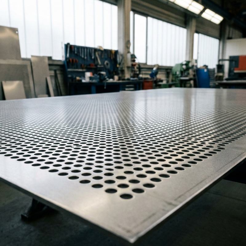 Perforaited Perforated Aluminum Facade Panel, Corrugated Perforated Metal Sheet ...