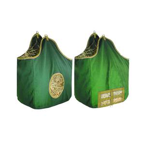 ตัวอย่างฟรี กระเป๋าใส่หญ้าแห้งสำหรับม้าแบบมีล้อ ผลิตตามมาตรฐาน BSCI ความจุขนาดใหญ่พิเศษ กระเป๋าใส่หญ้าแห้งสำหรับม้า กระเป๋าสำหรับอุปกรณ์ขี่ม้า - Product Image 1