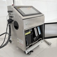 Haute qualité industrielle CIJ petit caractère imprimante à jet d'encre écran tactile Date d'expiration Code à barres Machine de codage électriquement papier