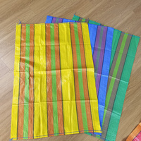 Sacs d'emballage pour riz du Burkina Faso, sacs tissés en PP agro-laminés pour l'emballage du riz, du maïs 50 kg