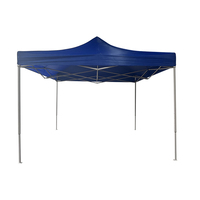 Carpa Plegable Promocional de 3x3 Metros para Interiores, con Impresión Personalizada, para Eventos, Fiestas, Ferias Comerciales, con Logotipo, de una Sola Capa