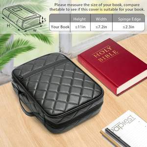 Free sample Large Bible Cover Case with Durable Handle - Bible Carrying Bag <b>Journal</b> Case <b>for</b> <b>Women</b> with good quality - Product Image 2