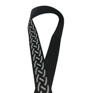 Pita Reflektif Jahit Kairen Custom Design Lebar 20mm 25mm untuk Tas, Warna-warni Spandex/Polyester, Sablon Pelangi, untuk Kalung Anjing - Product Image 3