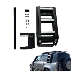 Modelli Esplosivi: Scala Laterale Pieghevole in Alluminio per Tetto Auto, per <span class=keywords><strong>Land</strong></span> <span class=keywords><strong>Rover</strong></span> <span class=keywords><strong>Defender</strong></span> <span class=keywords><strong>90</strong></span> 110 130 - Product Image 1