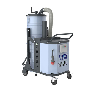 Aspirateur industriel robuste avec une grande capacité de 100 L, aspiration puissante, collecteur de poussière humide et sèche pour atelier d'usine - Product Image 6