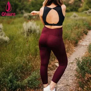 Mang Thai Năng Động Mặc Quần Yoga Có Thể Điều Chỉnh Quần Legging Thể Thao Cho Bà Bầu Quần Áo Bà Bầu