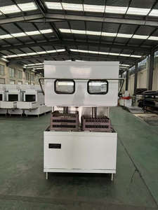 Cuisine commerciale vaisselle stérilisation couvercle rabattable Double panier lave-vaisselle tasse Machine à laver pour restaurants cuisines - Product Image 3