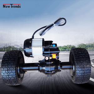 Ensemble d'essieu arrière de moteur différentiel sans brosse de 500W 48V pour le moteur de voiture plat de trémie de cendre de chariot électrique - Product Image 2