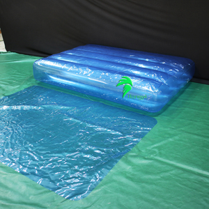 Colchones inflables individuales y dobles de diseño moderno Colchoneta inflable transparente plegable <span class=keywords><strong>para</strong></span> exteriores de PVC - Product Image 2