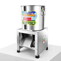 Hachoir Électrique Multifonctionnel en Acier Inoxydable pour Fruits et Légumes, Broyeur de Forage, Mini Broyeur d'Aliments pour Volaille, Idéal pour Petites Exploitations Agricoles - Vente Directe Usine à Prix Abordable