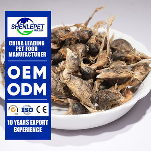 Makanan ringan hewan peliharaan puyuh kering beku tanpa pengawet makanan ringan puyuh kering Protein bergizi kaya untuk hewan kecil - Product Image 1