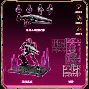 Blokees Transformers ONE Figuras Beyond Edition <span class=keywords><strong>Elita</strong></span> Versión luminosa Original Genuino Ensamblar Juguete de bloques de construcción - Product Image 5