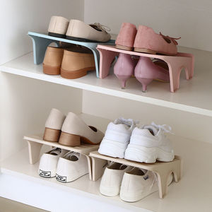 Plastic double-layer <b>shoe</b> <b>rack</b>, double-layer <b>shoe</b> tray, cabinet integrated <b>shoe</b> <b>rack</b>, <b>shoe</b> organizer, slipper <b>storage</b> <b>rack</b> - Product Image 2