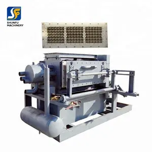 Second hand egg tray making machine production line, used automatic egg tray making machine with dryer
