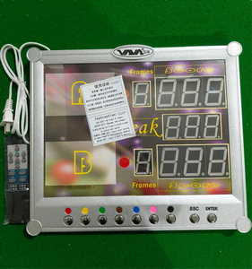 Tableau de score électronique de billard de qualité supérieure, LED haute luminosité, avec télécommande pour le <span class=keywords><strong>snooker</strong></span> et le billard - Product Image 1