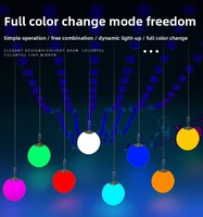 Système de boule lumineuse cinétique 3D professionnelle RGB DMX512, 2-9 m, mouvement vertical, LED, pour DJ, scènes, bars, théâtres