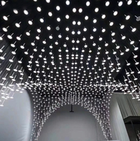 Plafonnier étoile créatif personnalisé pour la maison Hôtel Lobby Table de sable Lumière Cube Décoration Non-Standard Projet Éclairage Ventes