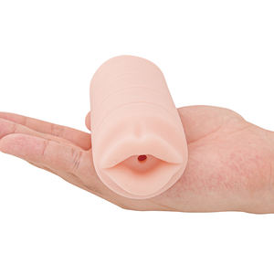 Hochwertige realistische weiche TPE strukturierte Vagina Tasche <span class=keywords><strong>Pussy</strong></span> Mund Mastur bator Cup Spielzeug für Männer - Product Image 2