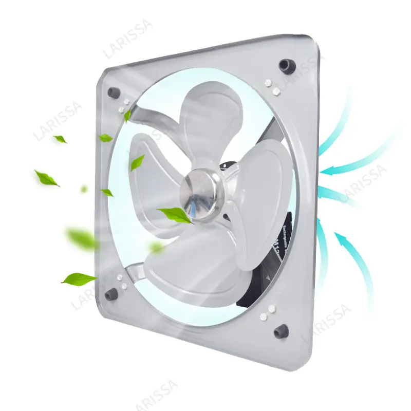 Ventilatore di ventilazione per uso domestico aria pulita e fresca rinfrescante bagno di scarico FA aspiratore quadrato