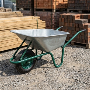 <span class=keywords><strong>Brouette</strong></span> en acier de 100 L pour travaux de construction - Product Image 1