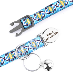 <span class=keywords><strong>2026</strong></span> 신상 베리 개인 맞춤형 안전 분리 버클 나일론 프린트 강아지 & 고양이 목줄 - Product Image 5