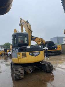 Modèle 2019 Komatsu PC78US Excavatrice 8 tonnes Excellentes performances Pompe Kawasaki d'origine Moteur KYB 41kW Puissance Occasion bon marché - Product Image 6