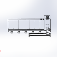 Équipement d'automatisation de piste à 7 axes entièrement fermé pour le traitement des métaux et l'électronique 3C, certifié ISO9001, 220V/380V, garantie 1 an, facile à utiliser