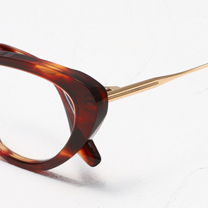 Monturas de Gafas de Ojo de Gato, Aro Completo, Color Sólido, Tendencia de Moda, Forma Ovalada para Mujer, Corrección de Visión para Adultos - Product Image 2