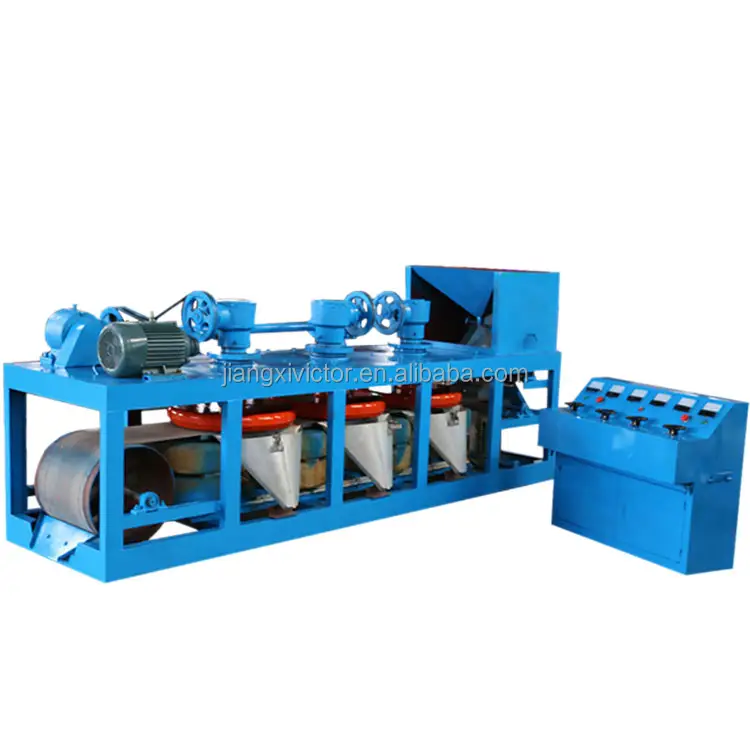 High Intensity Tin Iron Ore concentration machine Three Disc Magnetic Separator