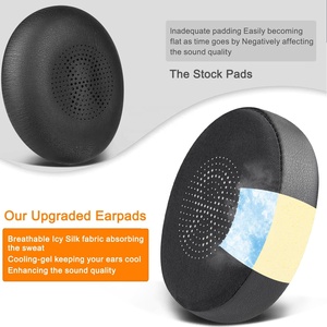 Almohadillas de Gel Refrigerante para Auriculares Jabra Evolve2 <span class=keywords><strong>65</strong></span> (<span class=keywords><strong>Evolve</strong></span> 2 65MS 65UC MS UC)/Evolve2 40 (40UC 40MS USB)/Elite 45h - Product Image 6