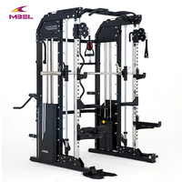 Équipement de fitness de musculation Équipement de gymnastique à domicile Entraîneur fonctionnel Smith Machine Chaise d'entraînement