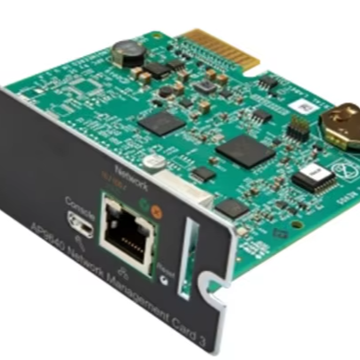 For a Remote Monitoring and Control of an Individual UPS the  AP9640 UPSnetwork Management CardAP9640