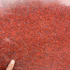 바닥재 및 벽 사용 가능한 저렴한 가격을위한 광택 석판 Lakha Granita Marcio 붉은 화강암