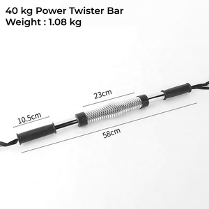 Barra de Ejercicios CZFIT ET0052-5 con Resistencia Ajustable y Resorte de Acero, Antideslizante, Portátil, para Gimnasio en Casa o Centro de Fitness - Product Image 4
