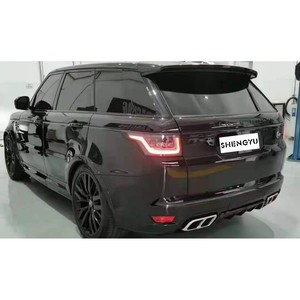Kit de Carrocería para Automóvil, Parachoques Compatible con <span class=keywords><strong>Range</strong></span> <span class=keywords><strong>Rover</strong></span> <span class=keywords><strong>Sport</strong></span> <span class=keywords><strong>2018</strong></span>+ al Modelo <span class=keywords><strong>SVR</strong></span>, con Faldones Laterales y Tubos de Escape - Product Image 6