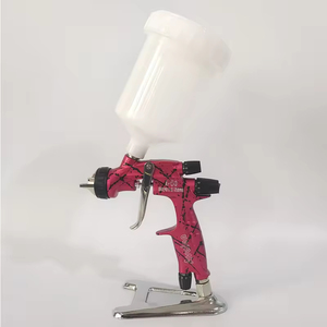Aiwan AVALON A50 <span class=keywords><strong>Pistolet</strong></span> à <span class=keywords><strong>peinture</strong></span> automobile Corps de <span class=keywords><strong>pistolet</strong></span> forgé Aiguille en acier inoxydable Buse de 600ml <span class=keywords><strong>Pistolet</strong></span> à <span class=keywords><strong>peinture</strong></span> de 1.4mm - Product Image 6